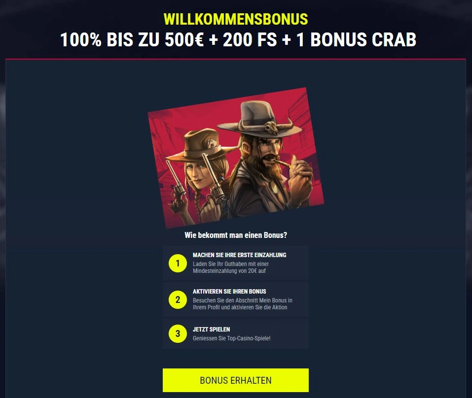 Casino Bonus ohne Einzahlung